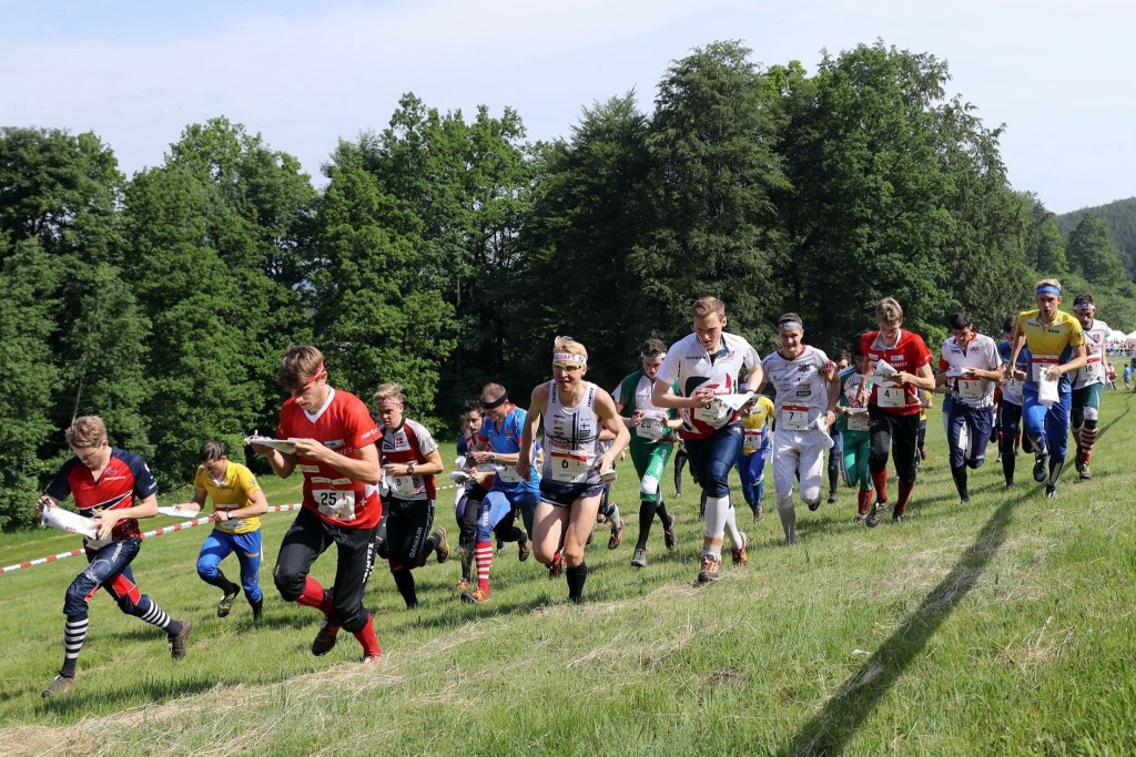 Start on Euro Champs relay